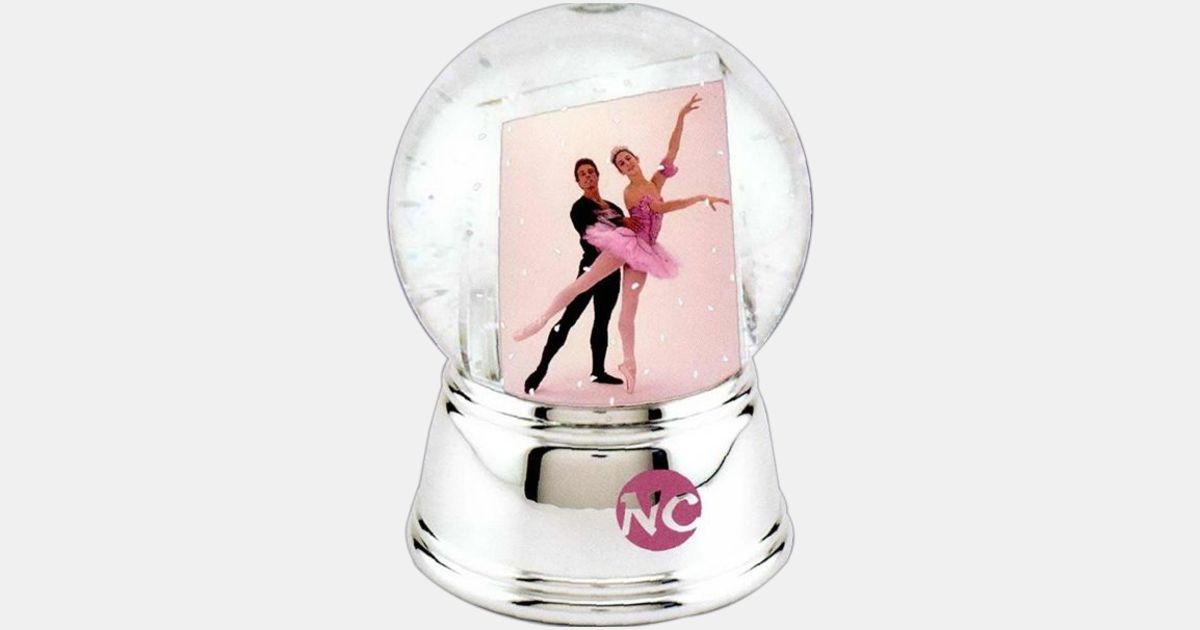 INSPIRING GYMNAST PERSONALIZED SNOW GLOBE