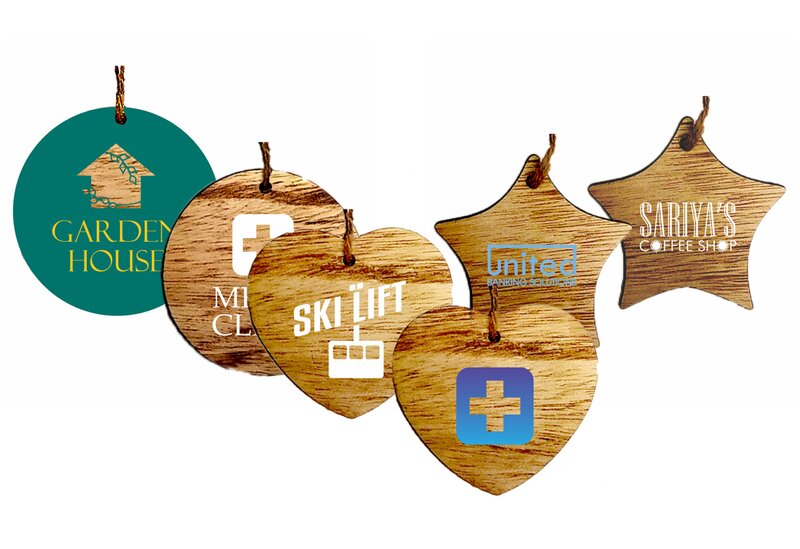 Wooden Personalized Ornaments